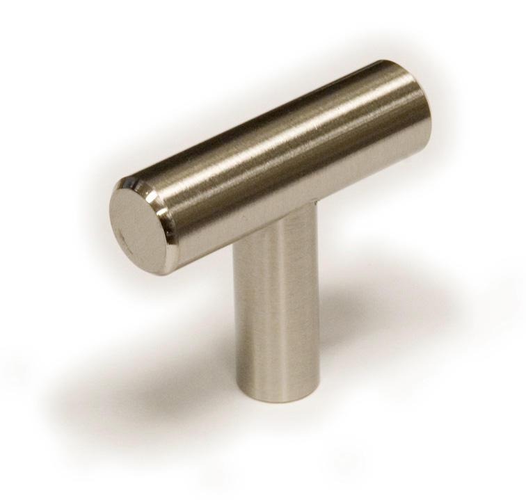 Knob - Modern Bar - 1" - Brushed Nickel