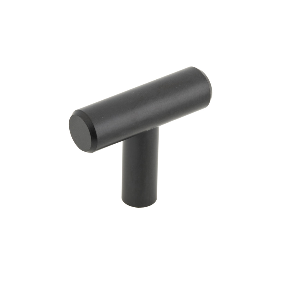Knob - Modern Bar - 1" - Matte Black