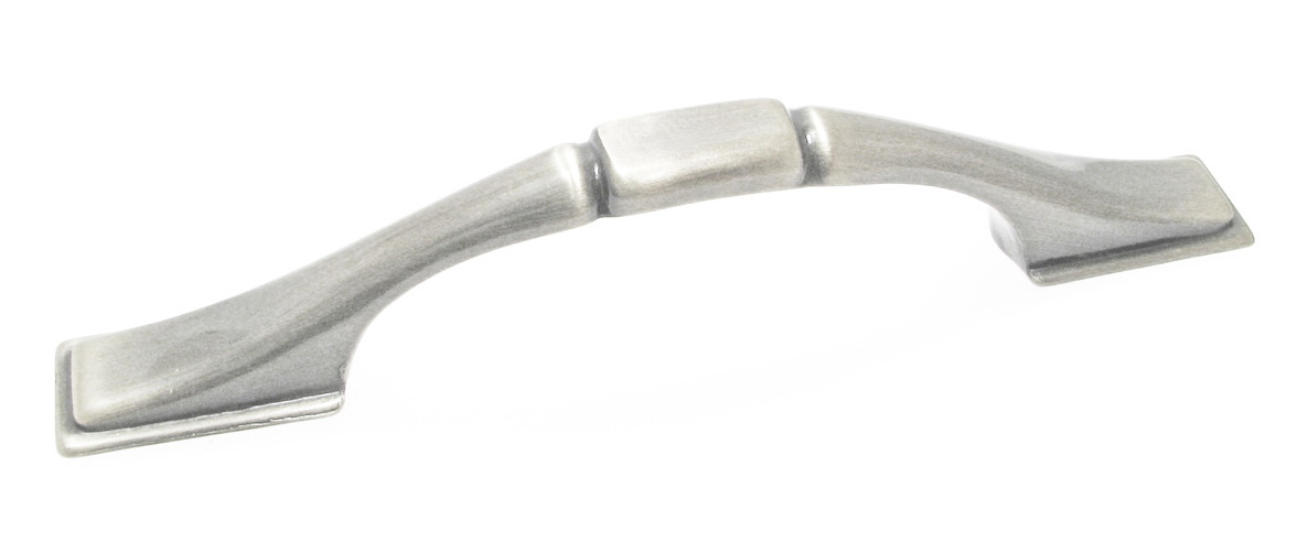 Pull - Traditional Arch Handle - 4" - Brushed Nickel
